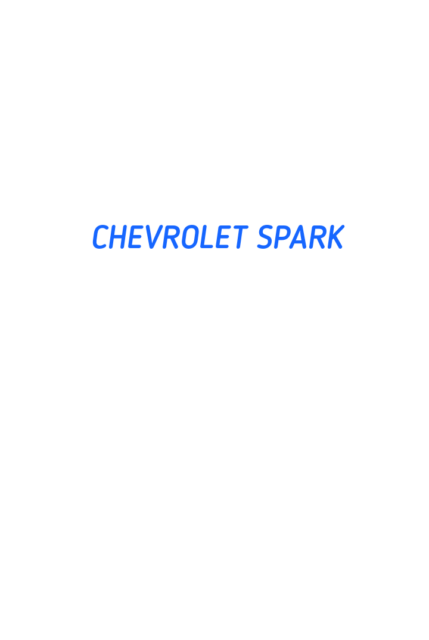 CHEVROLET SPARK