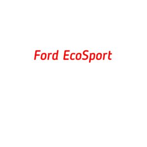 категория Ford EcoSport