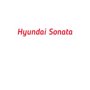 категория Hyundai Sonata