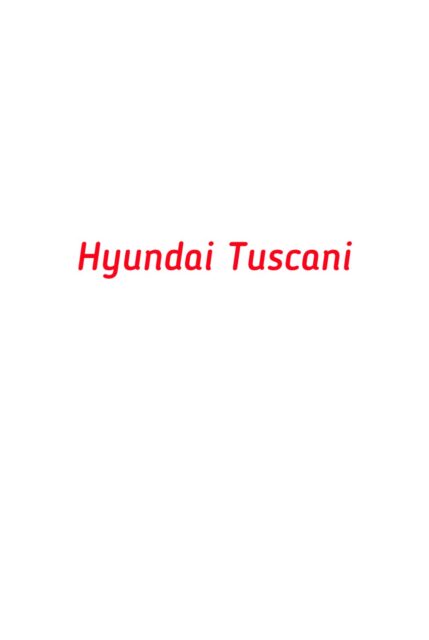 Hyundai Tuscani