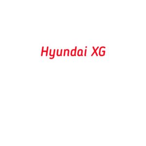 категория Hyundai XG