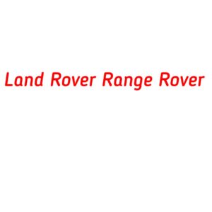 категория Land Rover Range Rover