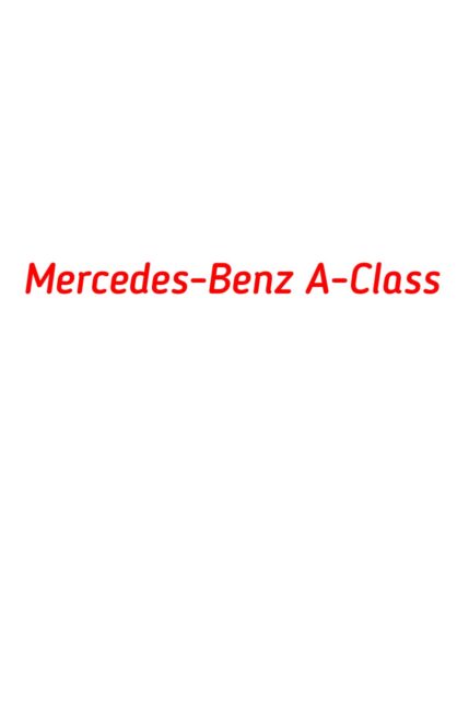 Mercedes-Benz A-Class