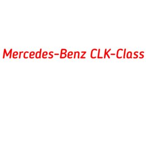 категория Mercedes-Benz CLK-Class
