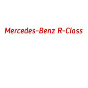 категория Mercedes-Benz R-Class