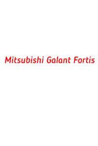 категория Mitsubishi Galant Fortis
