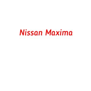 категория Nissan Maxima