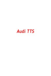 Категория Audi TTS