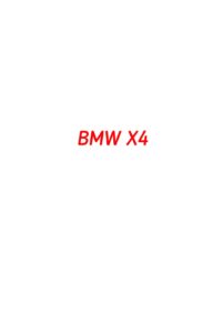 категория BMW X4