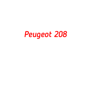 категория Peugeot 208