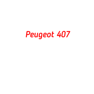 категория Peugeot 407