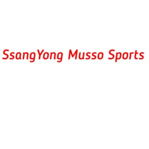 категория SsangYong Musso Sports