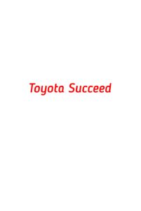 категория Toyota Succeed